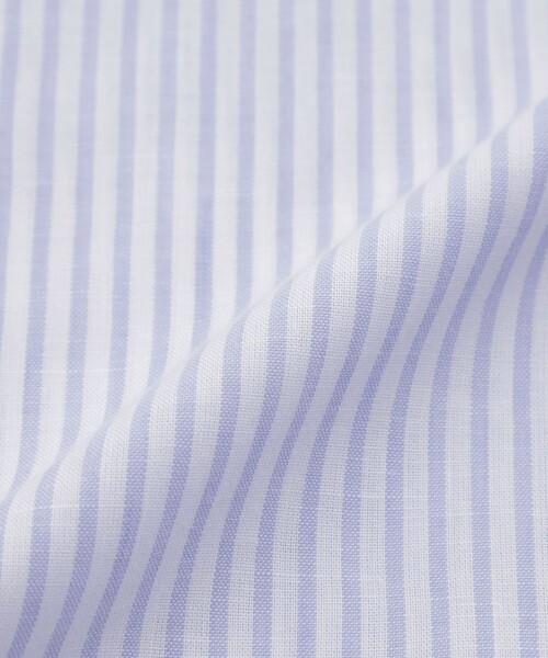 MACKINTOSH PHILOSOPHY（ﾏｯｷﾝﾄｯｼｭ ﾌｨﾛｿﾌｨｰ）の「バンドカラーリネンミックスブラウス（シャツ/ブラウス・レディース・ベージュ/ライトブルー/ブルー系その他3・38/36/34）」の12枚目の写真