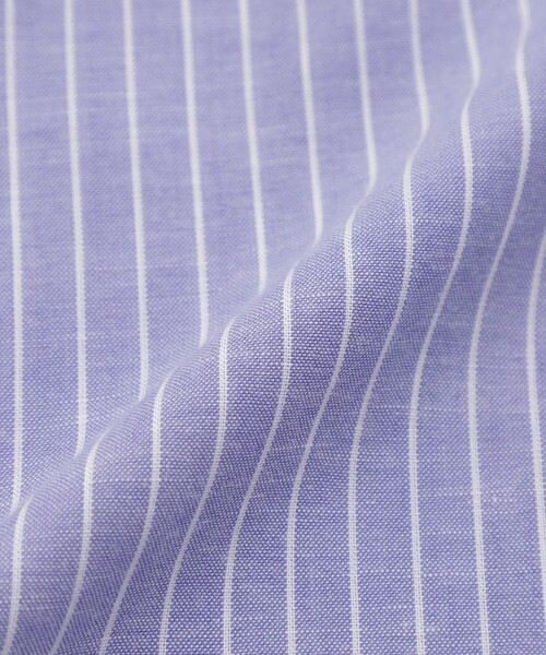 MACKINTOSH PHILOSOPHY（ﾏｯｷﾝﾄｯｼｭ ﾌｨﾛｿﾌｨｰ）の「バンドカラーリネンミックスブラウス（シャツ/ブラウス・レディース・ベージュ/ライトブルー/ブルー系その他3・38/36/34）」の13枚目の写真