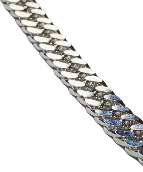 NO ID.（ノーアイディ）の「フラットリンクウォレットチェーン（ウォレットチェーン・メンズ・シルバー・ONE SIZE）」の3枚目の写真