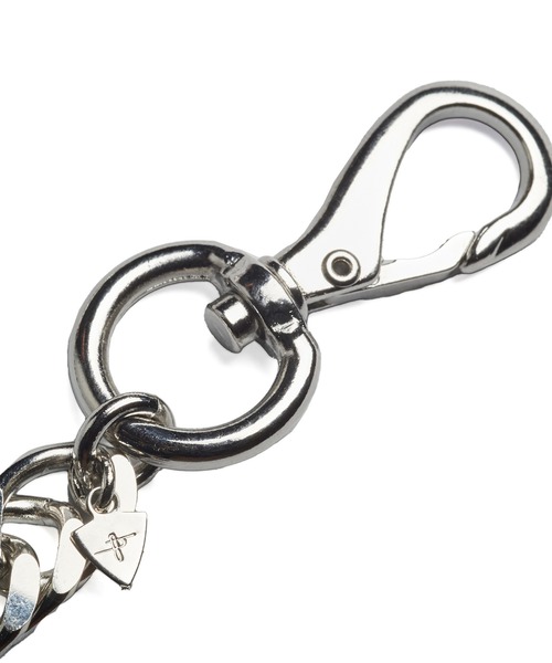 NO ID.（ノーアイディ）の「フラットリンクウォレットチェーン（ウォレットチェーン・メンズ・シルバー・ONE SIZE）」の4枚目の写真