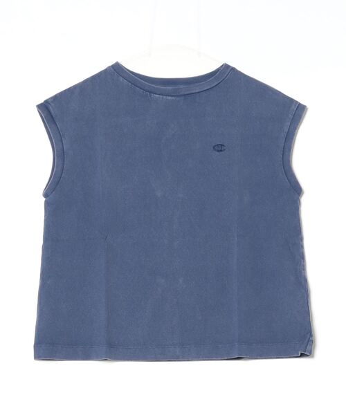Champion（チャンピオン）の「チャンピオン  SLEEVELESS SHIRT_（タンクトップ・レディース・ロイヤルブルー/ダークグレー/グリーン・M/L）」の3枚目の写真