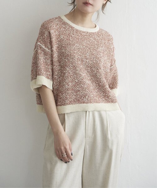 シェリエsheller カットオフハーフスリーブセーター ALL COLLECTION – shéller / シェリエ