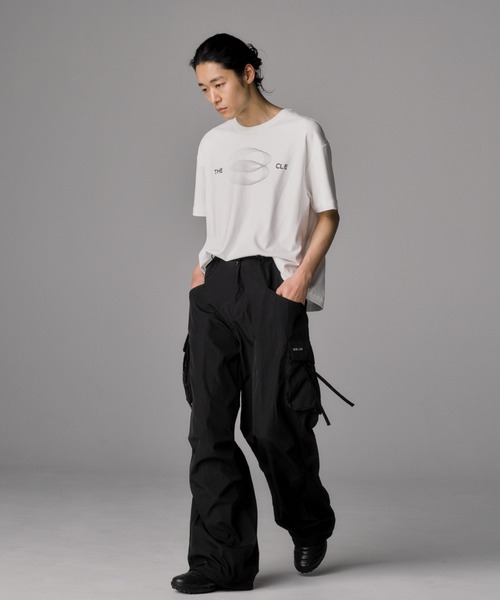 THE CLE(ザクレ)の「FLOW CARGO PANTS / フロウカーゴパンツ【カーゴ】 カーゴパンツ パンツ メンズ(カーゴパンツ・メンズ・カーキ/ブラック・MEDIUM/LARGE/SMALL)」の6枚目の写真
