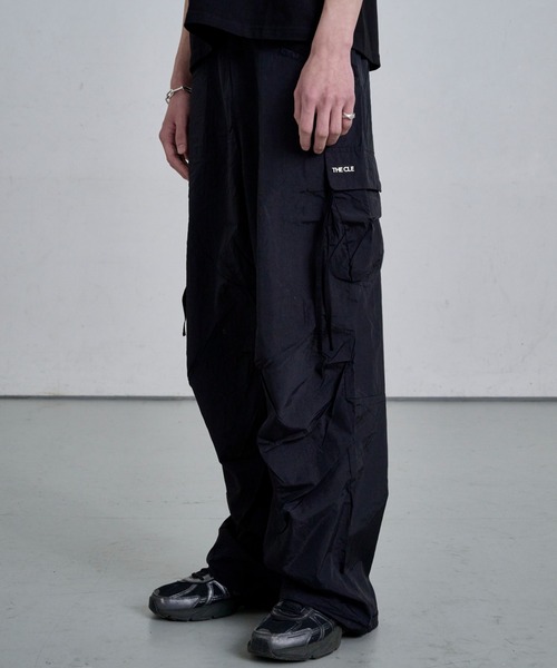 THE CLE(ザクレ)の「FLOW CARGO PANTS / フロウカーゴパンツ【カーゴ】 カーゴパンツ パンツ メンズ(カーゴパンツ・メンズ・カーキ/ブラック・MEDIUM/LARGE/SMALL)」の11枚目の写真