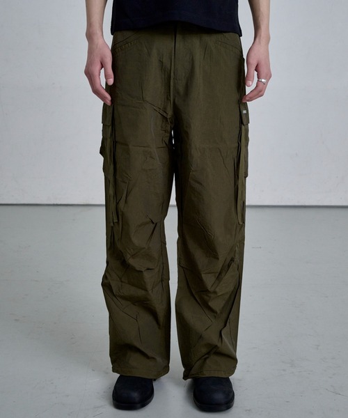 THE CLE(ザクレ)の「FLOW CARGO PANTS / フロウカーゴパンツ【カーゴ】 カーゴパンツ パンツ メンズ(カーゴパンツ・メンズ・カーキ/ブラック・MEDIUM/LARGE/SMALL)」の15枚目の写真
