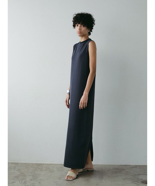 ワンピース サマードレス バックレス ニット ノースリーブ 夏 3 ENC ワンピース sleeveless summer knit one piece / ノースリ