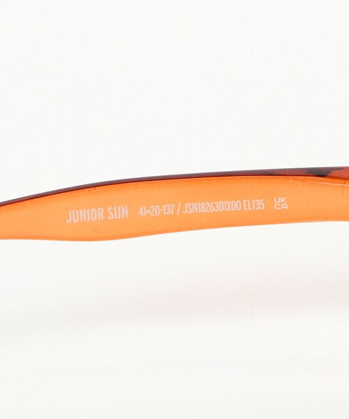 こども ビームス（コドモビームス）の「IZIPIZI / Sun Junior C サングラス（5～10才）（サングラス・キッズ・ブラック/ブラウン/パープル系その他2/オレンジ系その他6/グリーン系その他3・ONE SIZE）」の17枚目の写真