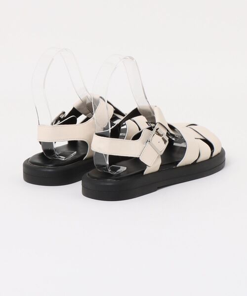 MAISON BREEZE(メゾンブリーズ)の「【MAISON BREEZE】グルカサンダル KNF-TP(サンダル・レディース・アイボリー/ブラック・38/37/39/36)」の3枚目の写真