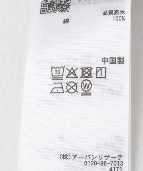 SENSE OF PLACE by URBAN RESEARCH（センスオブプレイスバイアーバンリサーチ）の「ショルダータックグラフィックTシャツ（Tシャツ/カットソー・レディース・ネイビー/オフホワイト/ライトグレー・ONE）」の14枚目の写真