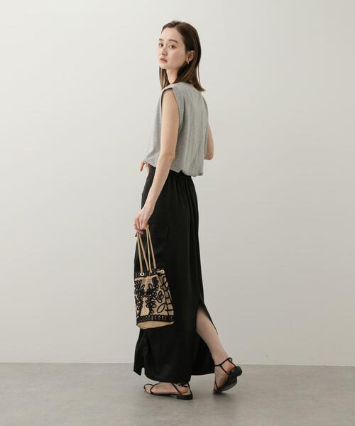 SENSE OF PLACE by URBAN RESEARCH（センスオブプレイスバイアーバンリサーチ）の「ショルダータックグラフィックTシャツ（Tシャツ/カットソー・レディース・ネイビー/オフホワイト/ライトグレー・ONE）」の19枚目の写真