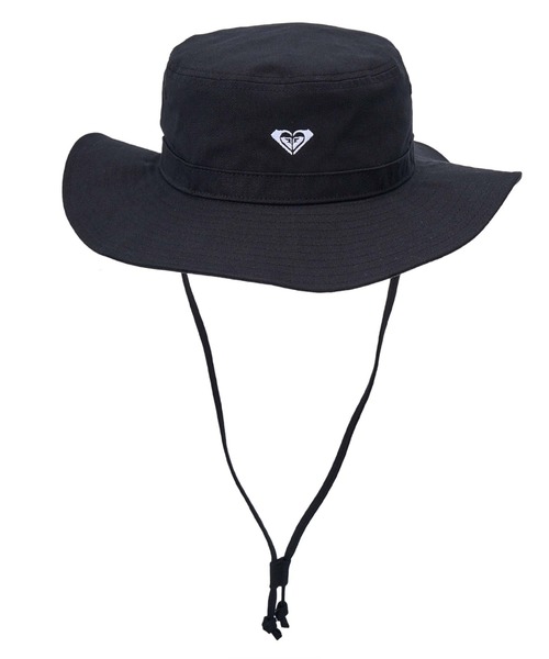 ROXY(ロキシー)の「MINI SHADY BRADY/ロキシーストラップ付きサファリハット(ハット・キッズ・ブラック/ホワイト/ブラウン・FREE)」の7枚目の写真
