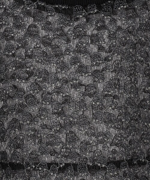 BALLSEY（ボールジィ）の「チュールエンブロイダリー バックギャザープルオーバー（シャツ/ブラウス・レディース・ブラック系その他/ホワイト・36）」の10枚目の写真