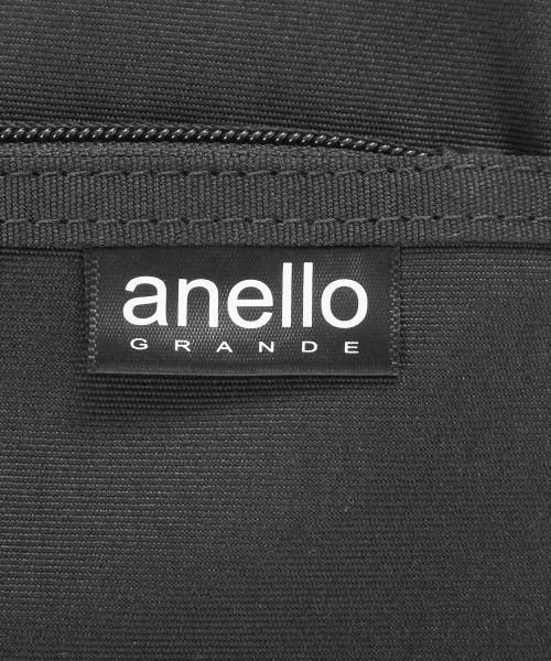 anello GRANDE（アネログランデ）の「anello GRANDE 軽量撥水杢ポリSPS メッセンジャー S GU-A0961（ショルダーバッグ・レディース・ベージュ/ライトグレー/ブラック/ネイビー/グレー・FREE）」の9枚目の写真