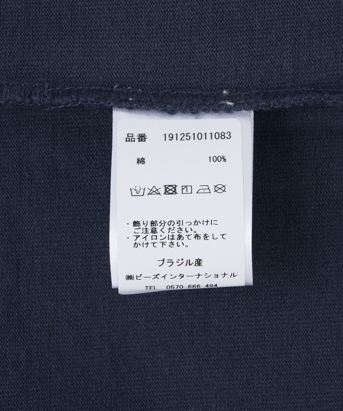 styles（スタイルス）の「PACE SKETCH YOURSELF TEE PF0079（Tシャツ/カットソー・メンズ・ホワイト/ネイビー・L/M）」の11枚目の写真