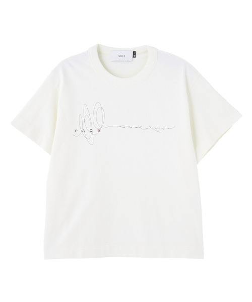 styles（スタイルス）の「PACE SKETCH YOURSELF TEE PF0079（Tシャツ/カットソー・メンズ・ホワイト/ネイビー・L/M）」の15枚目の写真