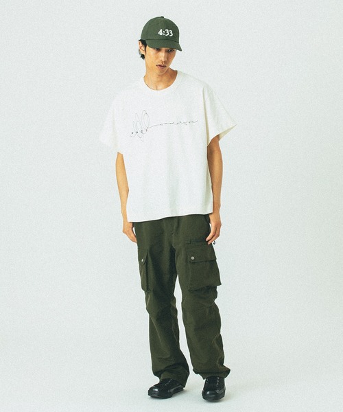 styles（スタイルス）の「PACE SKETCH YOURSELF TEE PF0079（Tシャツ/カットソー・メンズ・ホワイト/ネイビー・L/M）」の13枚目の写真