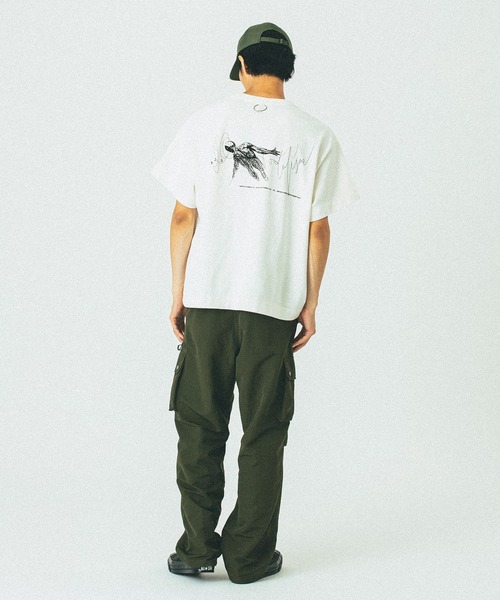 styles（スタイルス）の「PACE SKETCH YOURSELF TEE PF0079（Tシャツ/カットソー・メンズ・ホワイト/ネイビー・L/M）」の14枚目の写真