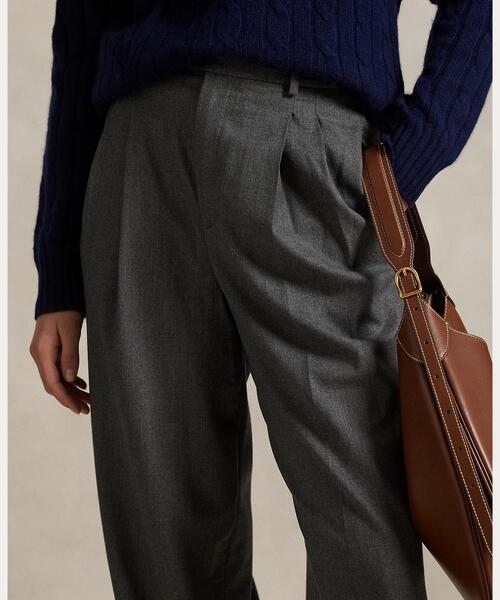 POLO RALPH LAUREN（ポロ ラルフ ローレン）の「フランネル ワイドレッグ パンツ（その他パンツ・レディース・グレー系・2/0/4/6/00）」の5枚目の写真