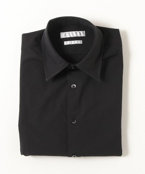 HIGH STREET(ハイストリート)の「4WAYコンフォートレギュラーカラーシャツ(ビジネスシャツ・メンズ・アイボリー/ブラック・L/M/LL/S)」の4枚目の写真