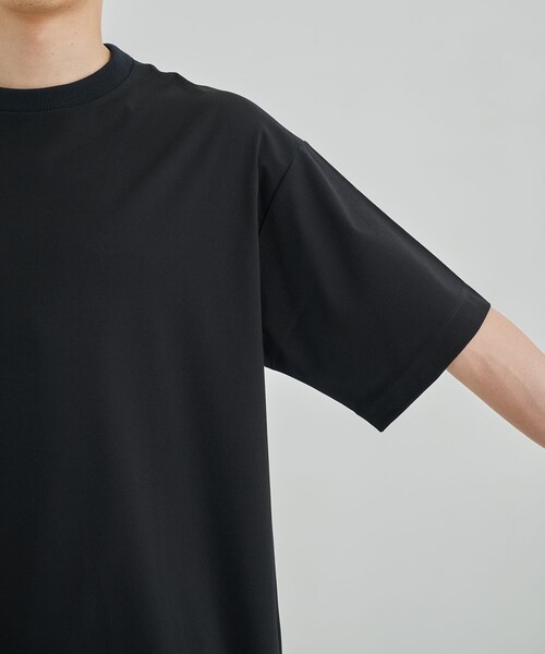 UNITED TOKYO（ユナイテッドトウキョウ）の「32G SOFT COOL リラックスTシャツ（Tシャツ/カットソー・メンズ・ブラウン/ホワイト/ブラック/ダークグレー/マスタード/カーキ/ライトグレー・1/2/3）」の9枚目の写真