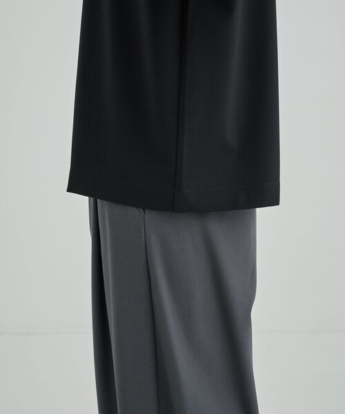 UNITED TOKYO（ユナイテッドトウキョウ）の「32G SOFT COOL リラックスTシャツ（Tシャツ/カットソー・メンズ・ブラウン/ホワイト/ブラック/ダークグレー/マスタード/カーキ/ライトグレー・1/2/3）」の11枚目の写真