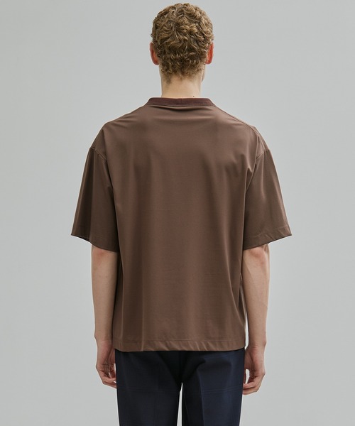 UNITED TOKYO（ユナイテッドトウキョウ）の「32G SOFT COOL リラックスTシャツ（Tシャツ/カットソー・メンズ・ブラウン/ホワイト/ブラック/ダークグレー/マスタード/カーキ/ライトグレー・1/2/3）」の20枚目の写真