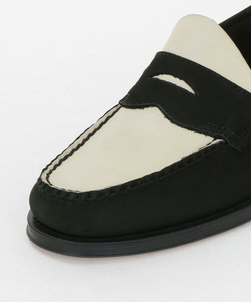 G.H. BASS コンビローファー G.H.BASS ジーエイチバス コンビローファー ブラック＆ホワイト レザー