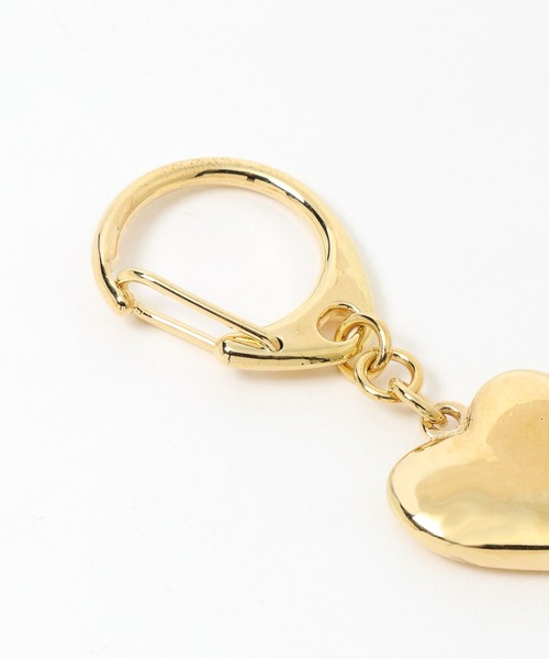 Me%（ミィパーセント）の「ハートKEYキーチャーム　495903（キーホルダー・レディース・ベージュ/グレー・FREE）」の6枚目の写真