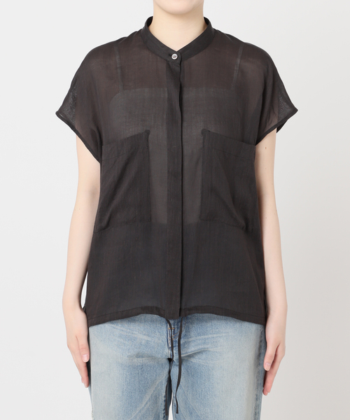 ≪追加≫キャップスリーブドロストシャツ（シャツ/ブラウス