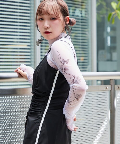 Mavie..7(メヴィセットゥ)の「【Mavie..7】サイドラインマーメイドワンピース(ワンピース・レディース・ブラック/その他1・MEDIUM/SMALL)」の20枚目の写真