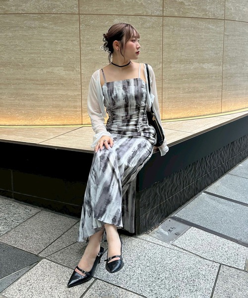 Mavie..7(メヴィセットゥ)の「【Mavie..7】サイドラインマーメイドワンピース(ワンピース・レディース・ブラック/その他1・MEDIUM/SMALL)」の5枚目の写真