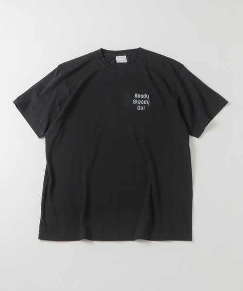 EDIFICE（エディフィス）の「Ready Steady Go! / レディーステディゴー 別注 プリント Tシャツ（Tシャツ/カットソー・メンズ・イエロー/ブラック/ブルー/ホワイト/レッド/グリーン・MEDIUM/LARGE）」の20枚目の写真