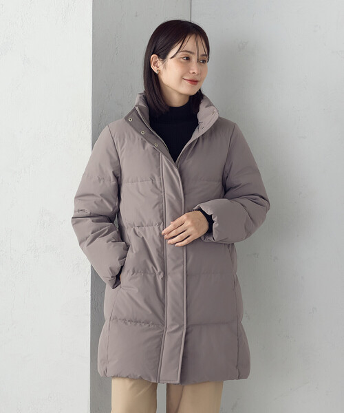 COMME CA ISM(コムサイズム)の「\お気に入り登録10000突破/ロングダウンコート(ダウンジャケット/コート・レディース・ブラック/モカ/グレイッシュベージュ・X-LARGE/LARGE/MEDIUM/SMALL)」の16枚目の写真
