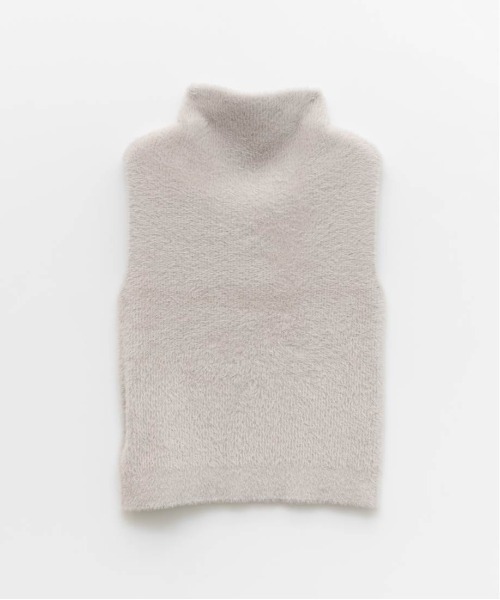 セール】ハイネックフェザータンクトップニット（ニット/セーター