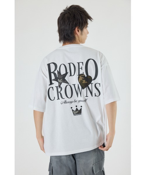 セール】カモフラアップリケTシャツ（Tシャツ/カットソー