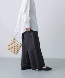 yo-yo　新品タグ付◉ BLACK かぐれ リネンボリュームパンツ yo-yo様 専用 新品タグ付◉ BLACK かぐれ リネンボリューム