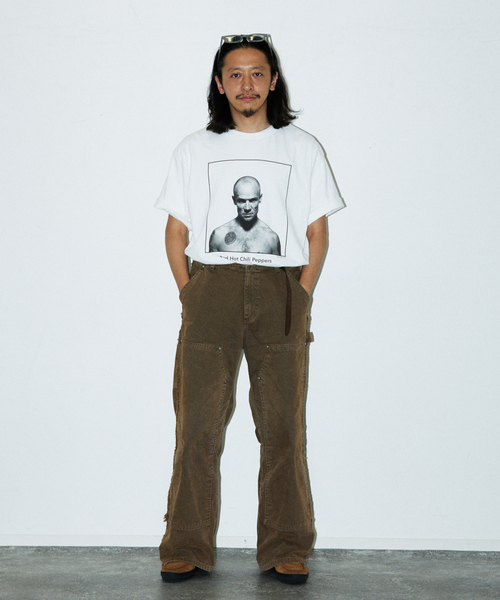 レッドホットチリペッパーズ by ロス・ハルフィン プリント Tシャツ（T