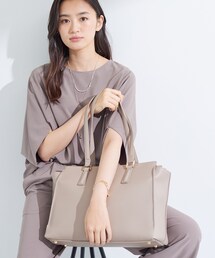 INDIVI | 【収納力◎/A4サイズ対応】シゴデキバッグ(トートバッグ)
