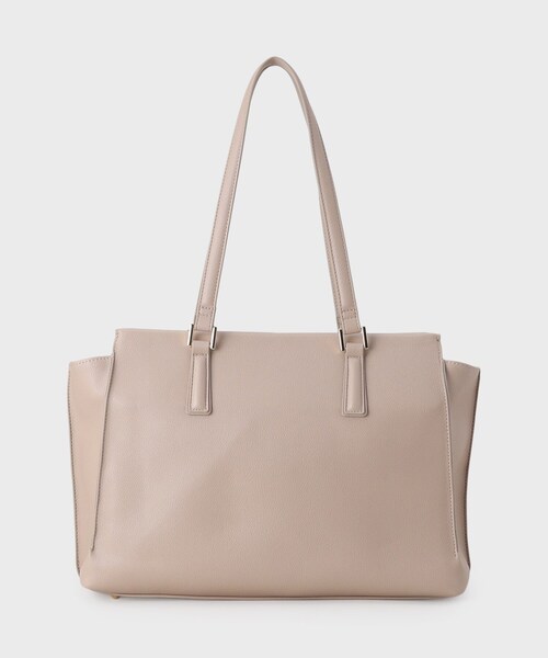 INDIVI（インディヴィ）の「【収納力◎／A4サイズ対応】シゴデキバッグ（トートバッグ・レディース・サンドベージュ/ブラック/チャコールグレー・00）」の5枚目の写真