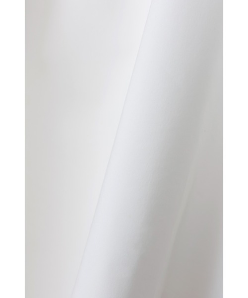 CINOH（チノ）の「SUPIMA C/PE/PU ZIP SLEEVE SHIRT（シャツ/ブラウス・レディース・ホワイト/ブラック/グレー・36/38）」の9枚目の写真