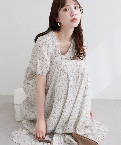 natural couture（ナチュラルクチュール）の「コード切り替えギャザー