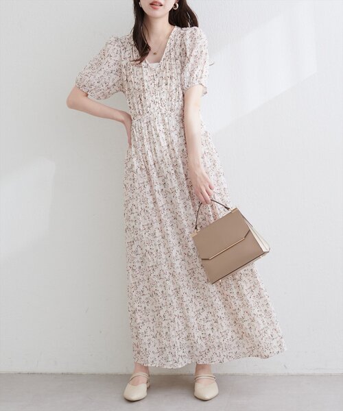 natural couture（ナチュラルクチュール）の「コード切り替えギャザー