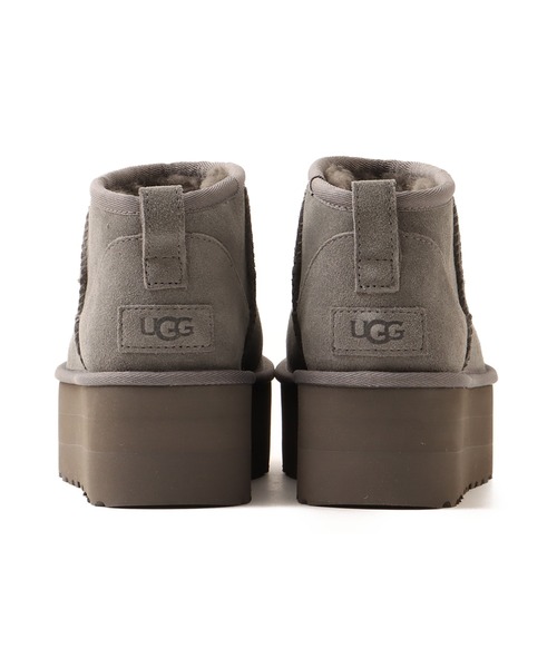 UGG* アグ クラシック ミニ スエード プラットフォーム ブーツ UGG/アグ/CLASSIC MINI PLATFORM/クラシック ミニ