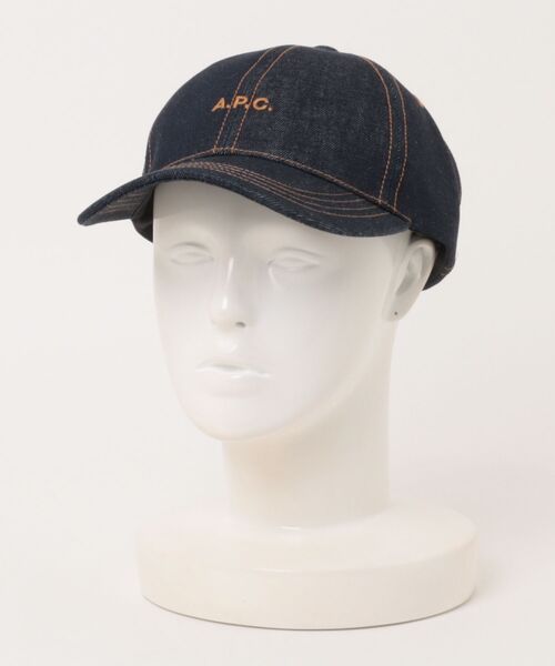 [A.P.C.]★CASQUETTE THAIS タイス デニム ボールキャップ CASQUETTE THAIS（キャップ）｜A.P.C.（アーペーセー）の