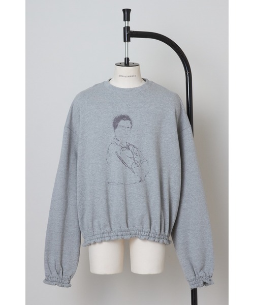 SHINYAKOZUKA（シンヤコヅカ）の「ORDINARY HOME HIS CREW WITH PRINTING（スウェット・メンズ・ブラック/ヘザーグレー・LARGE/MEDIUM/SMALL）」の2枚目の写真