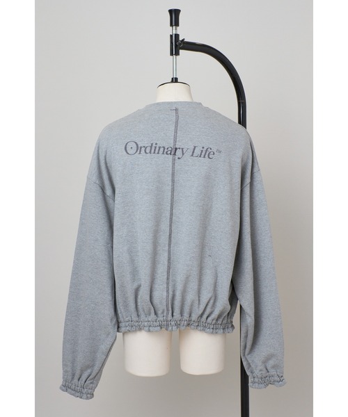 SHINYAKOZUKA（シンヤコヅカ）の「ORDINARY HOME HIS CREW WITH PRINTING（スウェット・メンズ・ブラック/ヘザーグレー・LARGE/MEDIUM/SMALL）」の7枚目の写真