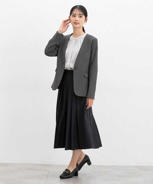 Honeys(ハニーズ)の「プリーツスカート(スカート・レディース・ダークグリーン/ブラック/ブラウン系その他/ネイビー・S/M/LL/L)」の15枚目の写真