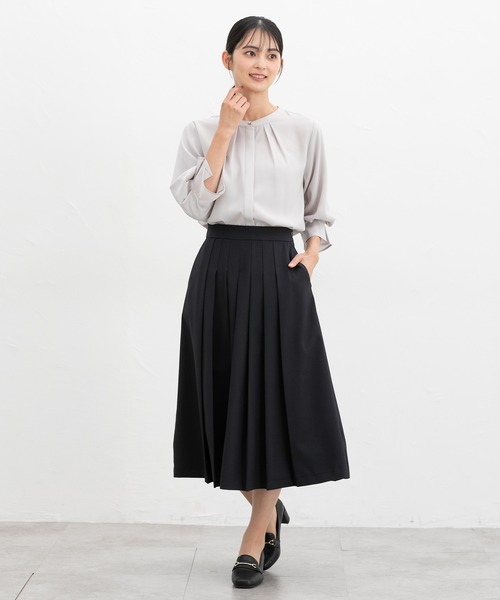 Honeys(ハニーズ)の「プリーツスカート(スカート・レディース・ダークグリーン/ブラック/ブラウン系その他/ネイビー・S/M/LL/L)」の16枚目の写真