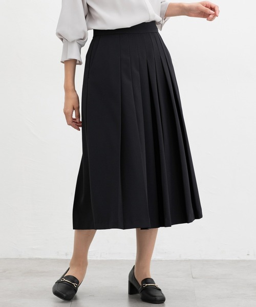 Honeys(ハニーズ)の「プリーツスカート(スカート・レディース・ダークグリーン/ブラック/ブラウン系その他/ネイビー・S/M/LL/L)」の17枚目の写真