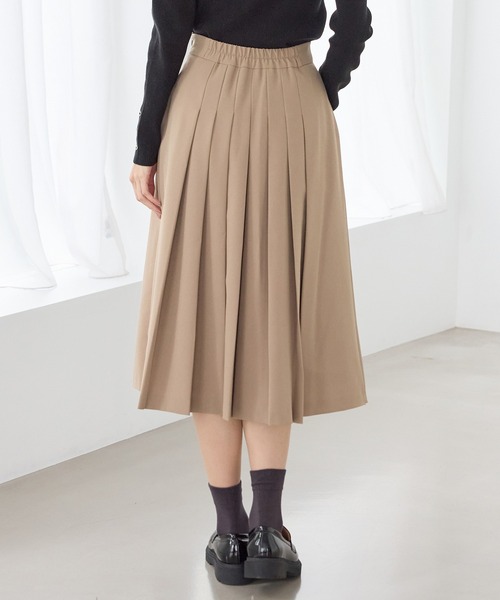 Honeys(ハニーズ)の「プリーツスカート(スカート・レディース・ダークグリーン/ブラック/ブラウン系その他/ネイビー・S/M/LL/L)」の6枚目の写真